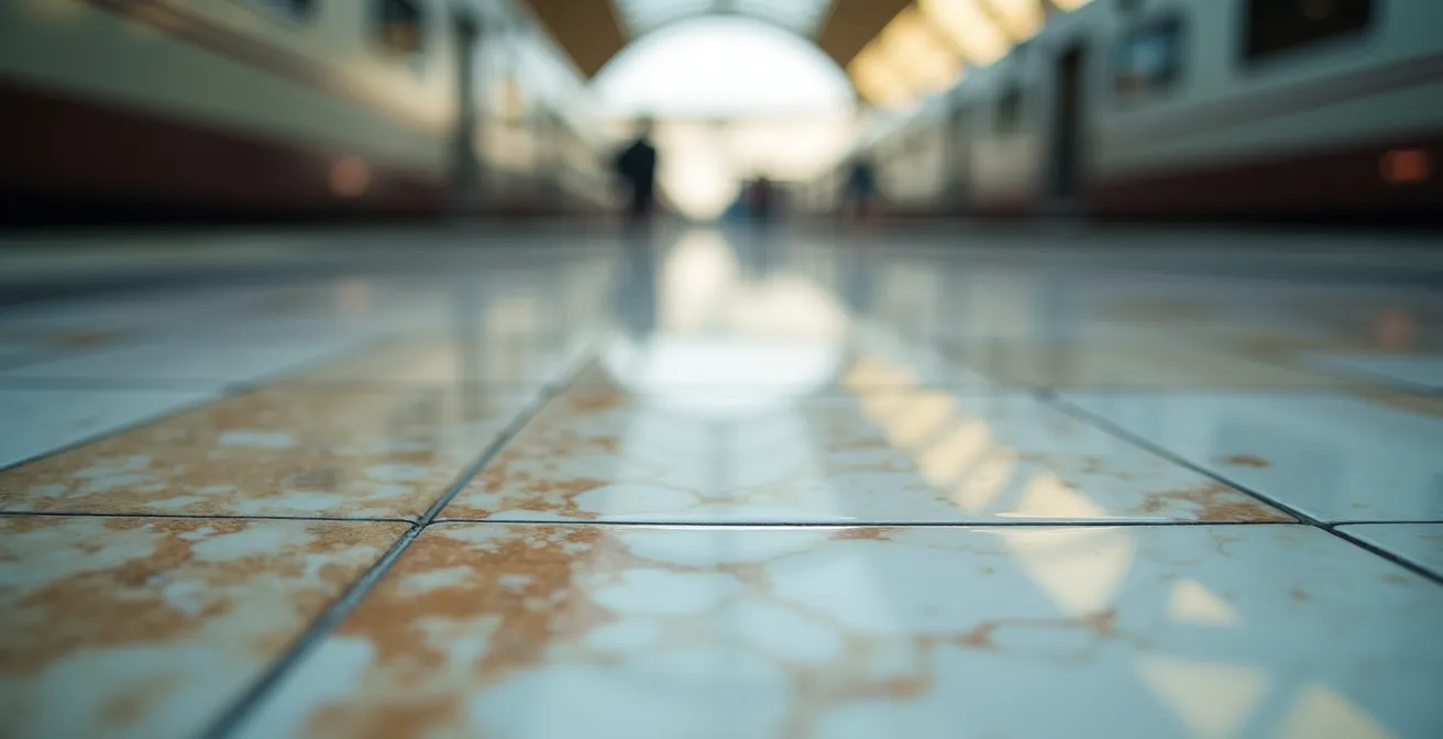 Grand central train station interior showing multiple levels